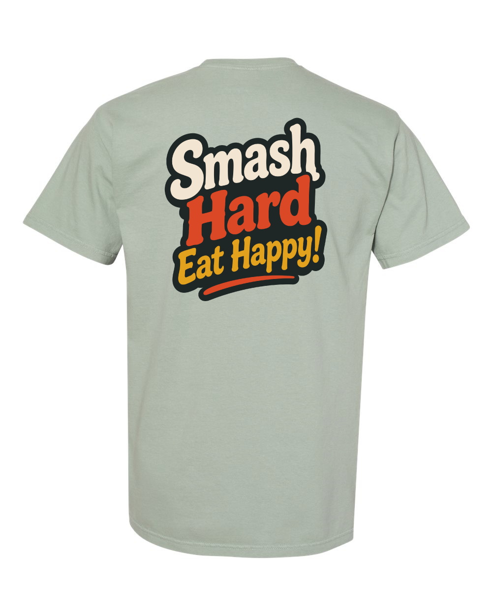 Ted's Smashin Burgers Smash Hard Comfort Color Premium T-Shirt