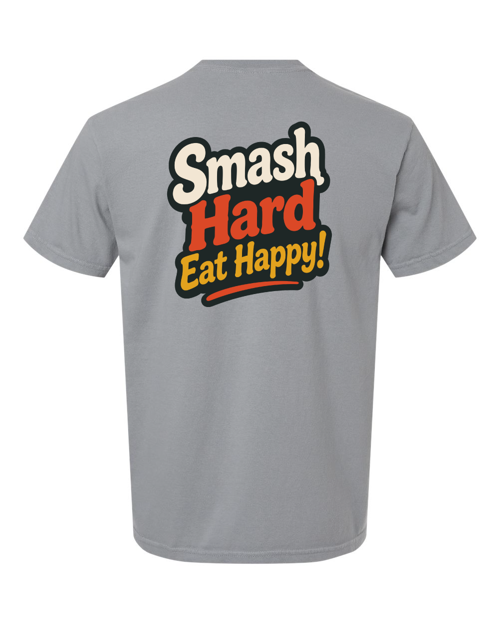 Ted's Smashin Burgers Smash Hard Comfort Color Premium T-Shirt