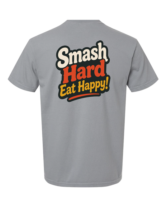 Ted's Smashin Burgers Smash Hard Comfort Color Premium T-Shirt