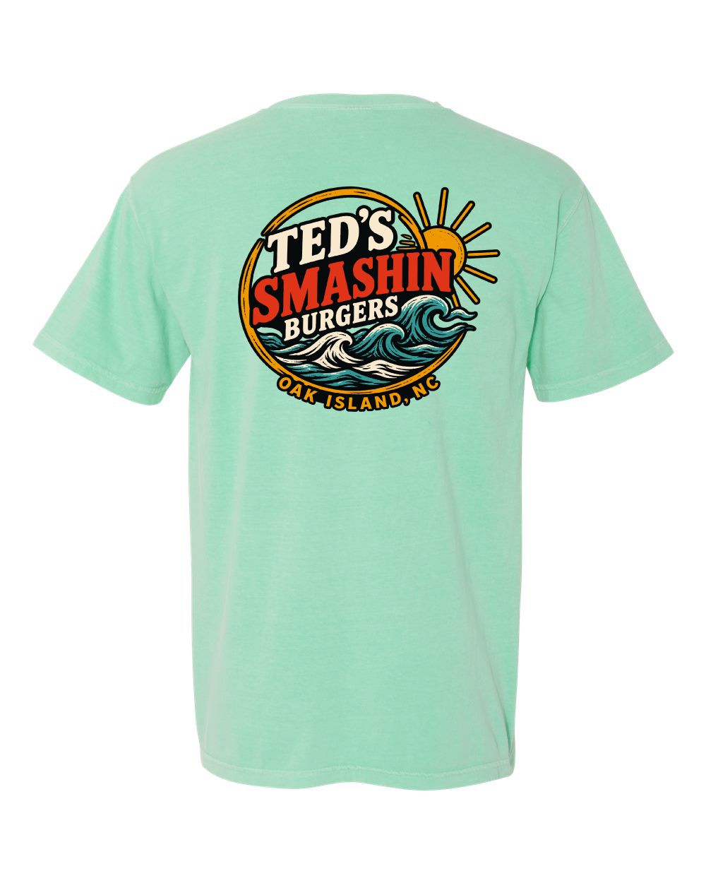 Ted's Smashin Wave Comfort Color Premium T-Shirt