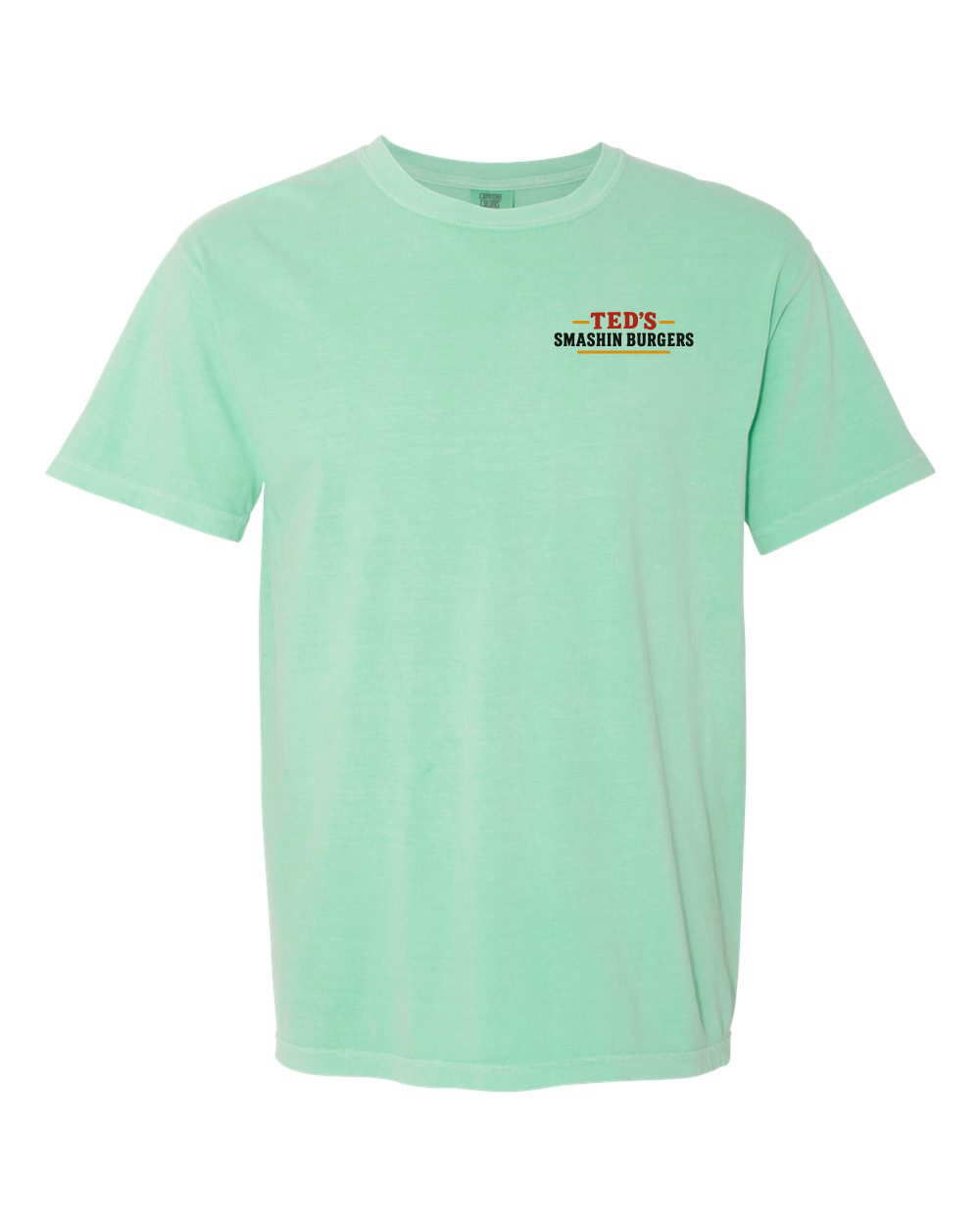 Ted's Smashin Burgers Smash Hard Comfort Color Premium T-Shirt