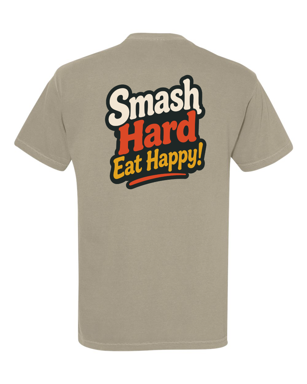 Ted's Smashin Burgers Smash Hard Comfort Color Premium T-Shirt